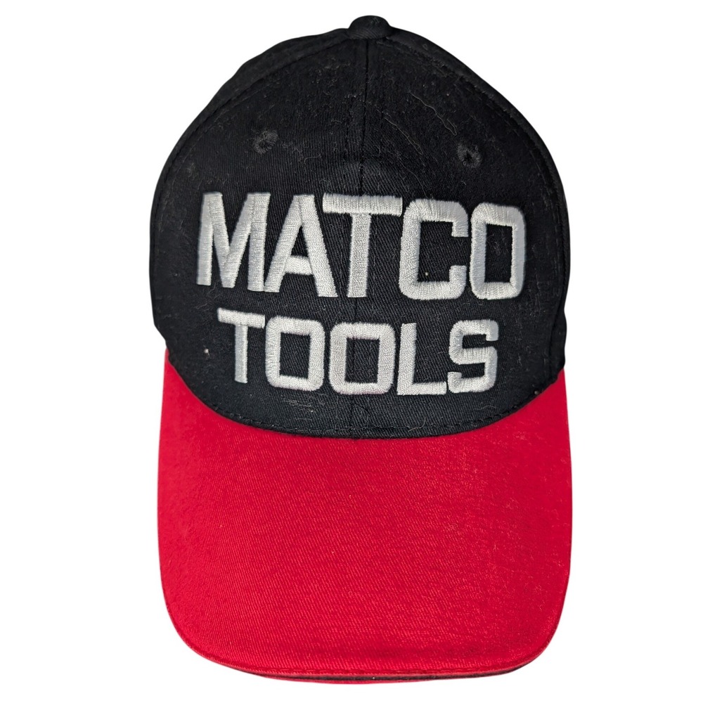 Matco Tools Black Red Embroidered Logo Baseball Cap Hat Winner's Circle